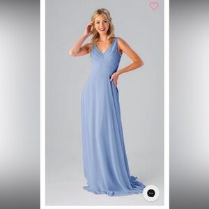 Kennedy Blue Bridesmaid Dress Size 12 style Kristen in Cornflower